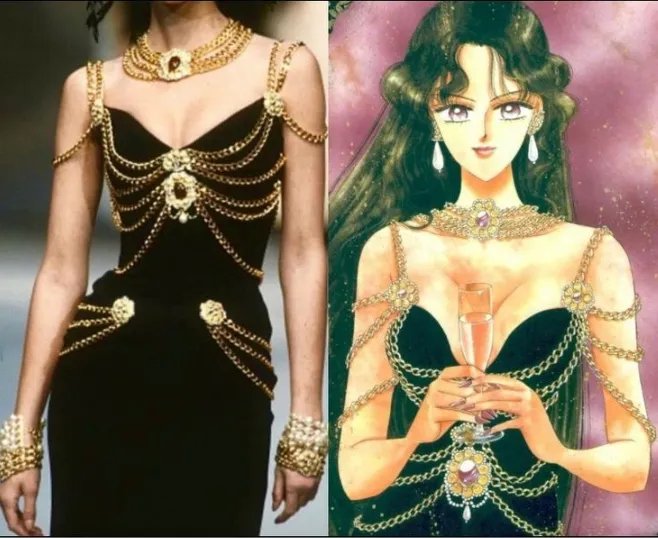 Sailor moon and high fashion, Chanel