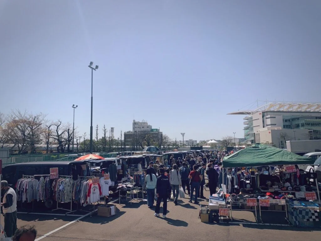 Tokyo city flea market