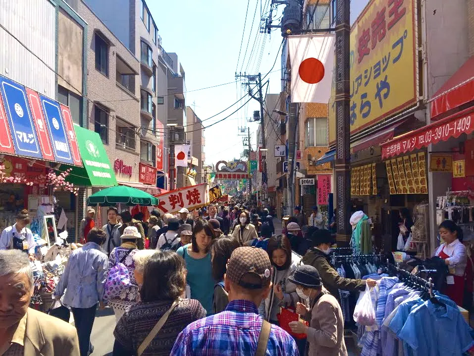 Sugamo flea market