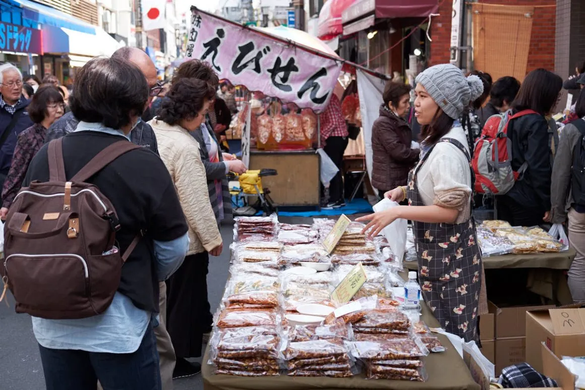 Sugamo flea market