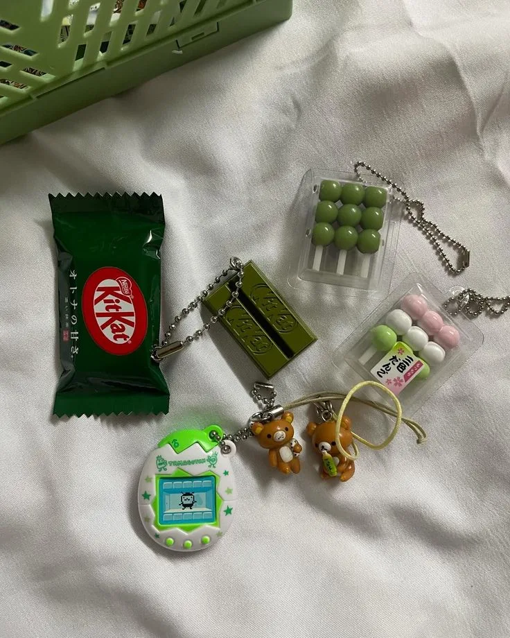 Gacha bag charms