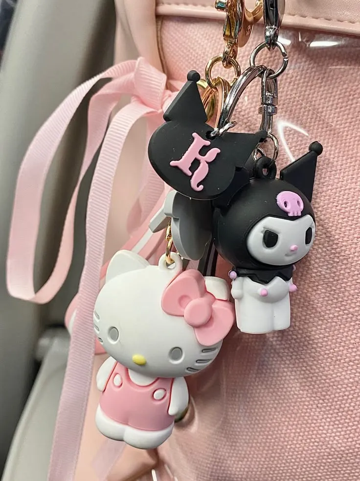 Hello Kitty bag charms