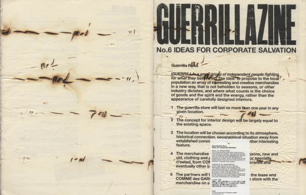 Comme des Garçons and punk