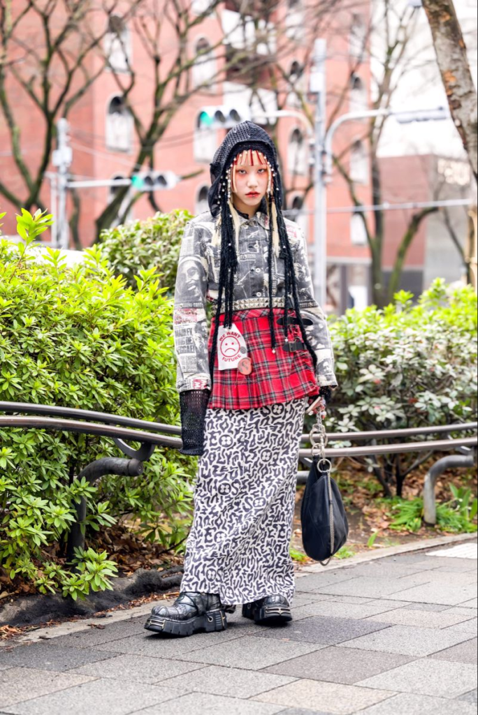 Punk influence on japanese fashion